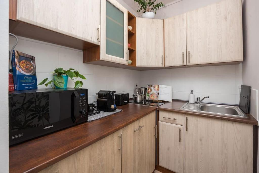 Specious City Center Studio With Park View Varsovia Exterior foto