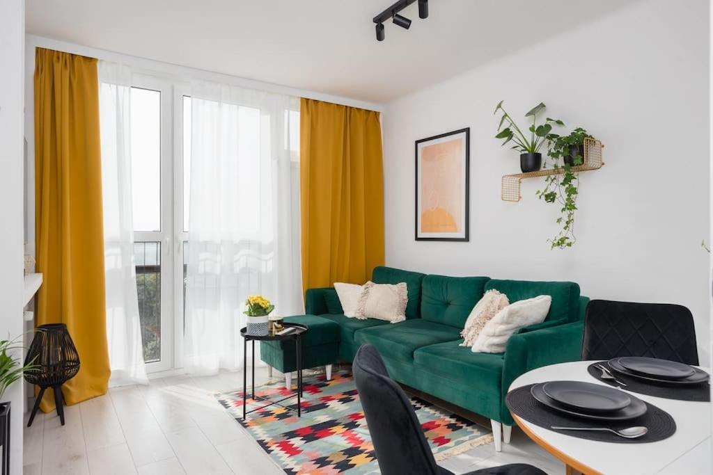 Specious City Center Studio With Park View Varsovia Exterior foto