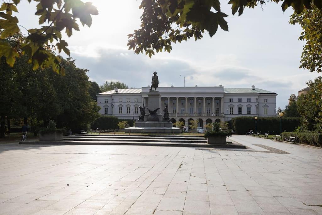 Specious City Center Studio With Park View Varsovia Exterior foto