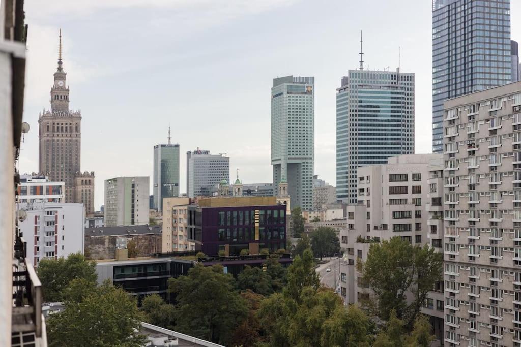 Specious City Center Studio With Park View Varsovia Exterior foto